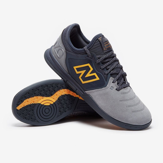 Sepatu Futsal New Balance Audazo 5+ Pro Suede Steel MSASIS55