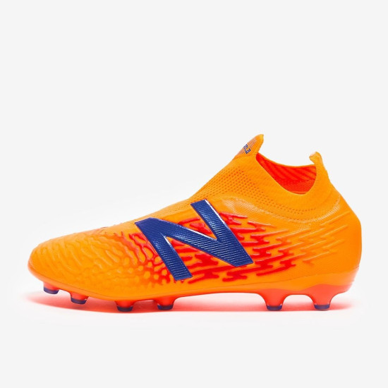 Sepatu Bola New Balance Tekela V3+ Pro AG Impulse Illusion Blue MST1AD35