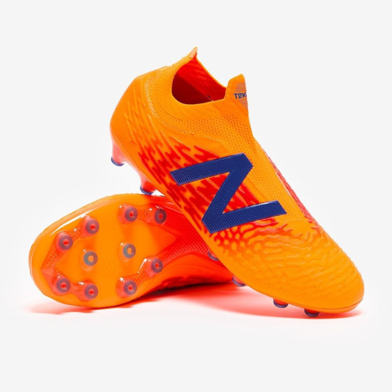 Sepatu Bola New Balance Tekela V3+ Pro AG Impulse Illusion Blue MST1AD35