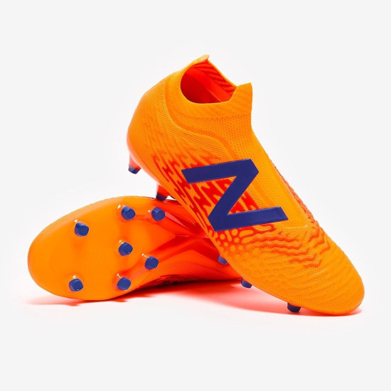 Sepatu Bola New Balance Tekela V3+ Magia FG Impulse Illusion Blue MST2FD35