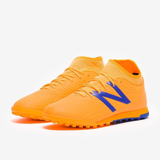 Sepatu Futsal New Balance Tekela V3+ Magique TF Impulse Illusion Blue MST3TD35