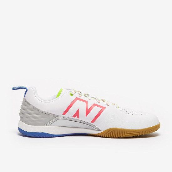 Sepatu Futsal New Balance Audazo Pro White Pink SA1IWB6