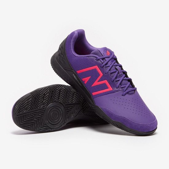 Sepatu Futsal New Balance Audazo Command Purple Pink SA2IPH6