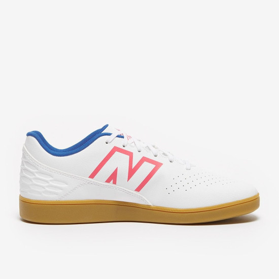 Sepatu Futsal New Balance Audazo Control White Pink SA3IWB6