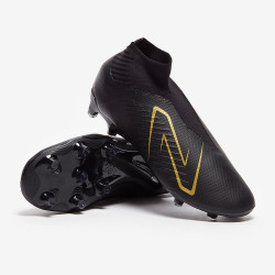 Sepatu Bola New Balance Tekela V4 Magia FG Black Gold ST2FBK4