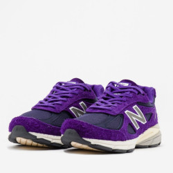 Sepatu Sneakers New Balance 990 V4 Made In USA Purple Silver U990TB4-4