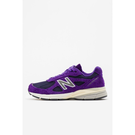 Sepatu Sneakers New Balance 990 V4 Made In USA Purple Silver U990TB4-4