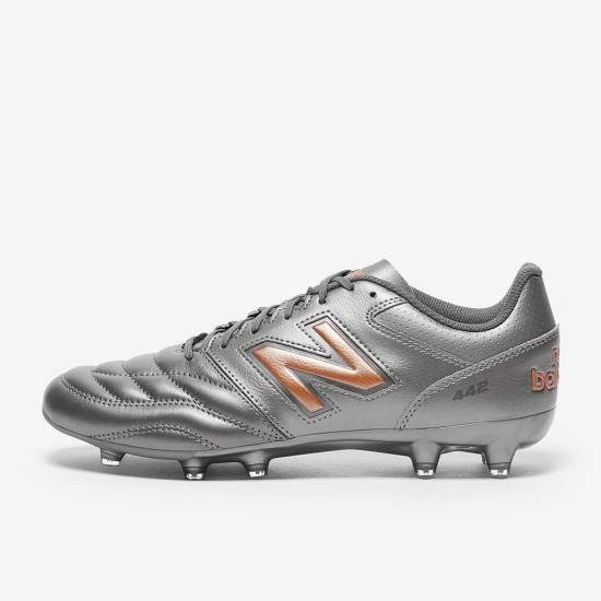 Sepatu Bola New Balance 442 Team FG Silver MS42FSG2