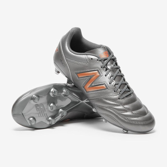 Sepatu Bola New Balance 442 Team FG Silver MS42FSG2