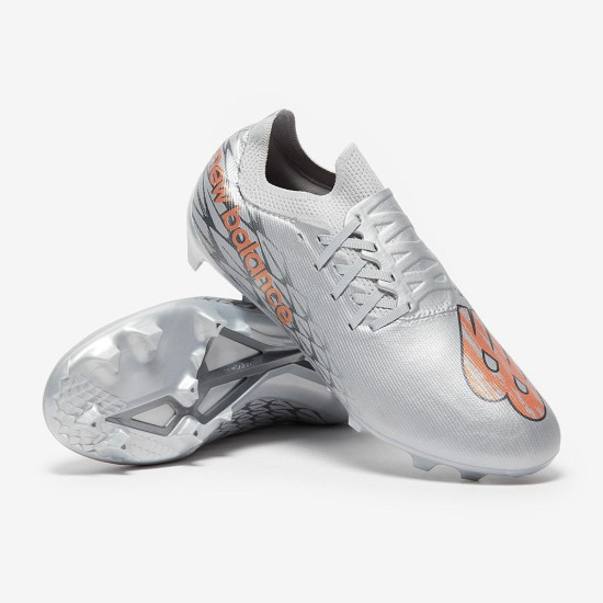 Sepatu Bola New Balance Furon V7 Destroy FG Silver SF2FGG7