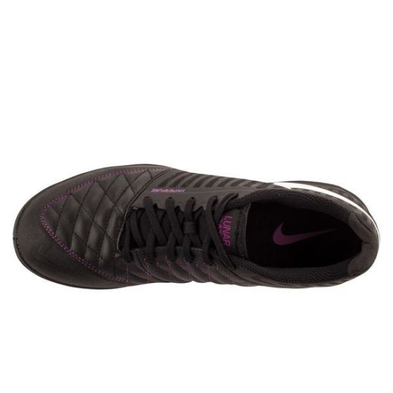 Sepatu Futsal Nike Lunargato II IC London Cages Black White Viotech 580456-007