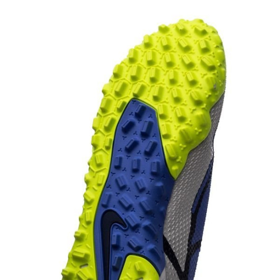 Sepatu Futsal Nike Phantom GT 2 Pro TF Recharge Sapphire Volt Grey Fog Blue Void ADC0768-570