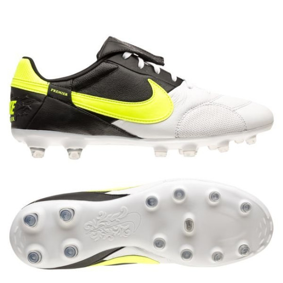 Sepatu Bola Nike Premier III FG Black Volt AT5889-071