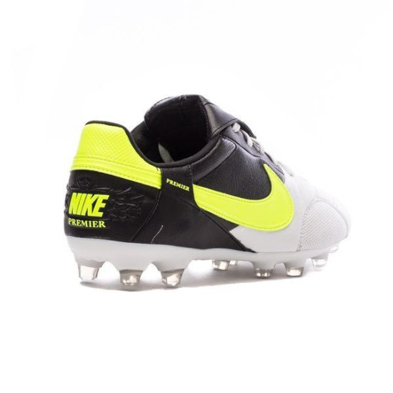 Sepatu Bola Nike Premier III FG Black Volt AT5889-071