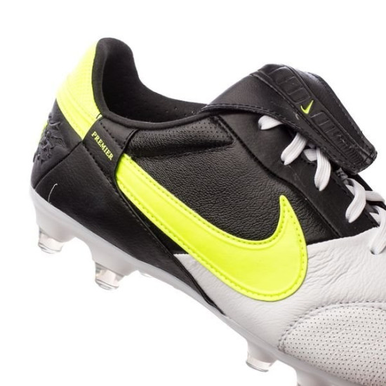 Sepatu Bola Nike Premier III FG Black Volt AT5889-071 Sepatu Bola Nike Premier III FG Black Volt AT5889-071