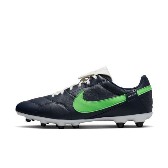 Sepatu Bola Nike Premier lll FG Obsidian Rage Green Sail AT5889-431