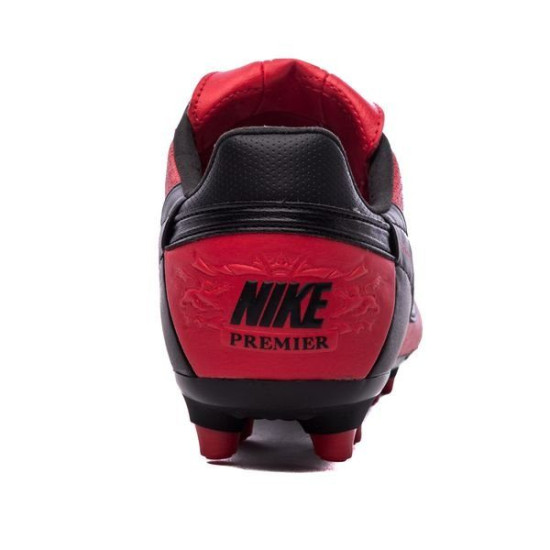 Sepatu Bola Nike Premier III FG University Red Black AT5889-606