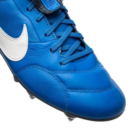 Sepatu Bola Nike Premier III SG PRO Anti Clog Signal Blue White AT5890-414