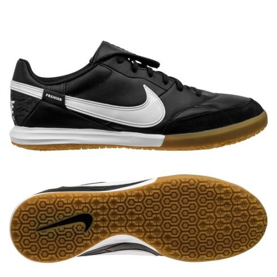 Sepatu Futsal Nike Premier III IC Black White AT6177-010