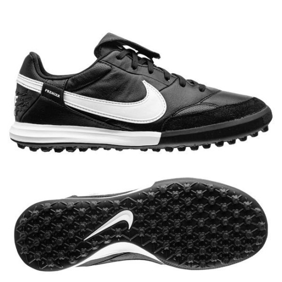 Sepatu Futsal Nike Premier III TF Black White AT6178-010