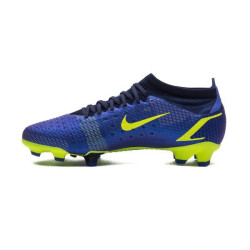 Sepatu Bola Nike Mercurial Vapor 14 Pro FG Recharge Sapphire Volt Blue Void CU5693-574