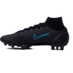 Sepatu Bola Nike Mercurial Superfly 8 Elite AG PRO Renew Black Iron Grey CV0956-004