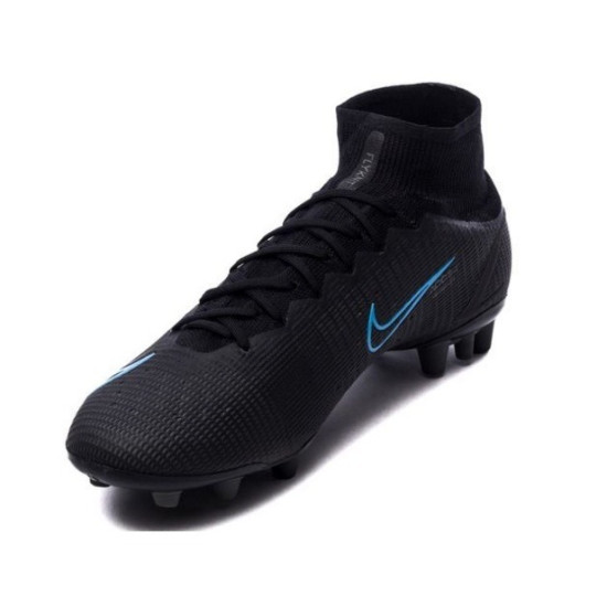 Sepatu Bola Nike Mercurial Superfly 8 Elite AG PRO Renew Black Iron Grey CV0956-004