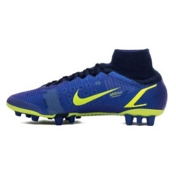 Sepatu Bola Nike Mercurial Superfly 8 Elite AG RO Recharge Sapphire Volt Blue Void CV0956-574