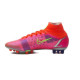 Sepatu Bola Nike Mercurial Superfly 8 Elite AG PRO Spectrum Bright Crimson Metallic Silver CV0956-600