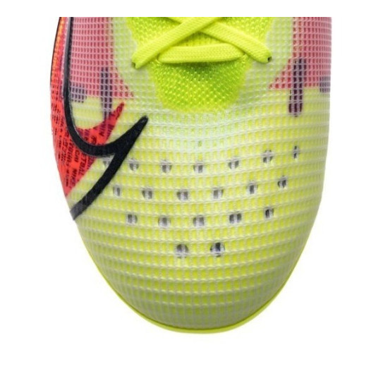 Sepatu Bola Nike Mercurial Superfly 8 Elite AG PRO Motivation Volt Bright Crimson Black CV0956-760