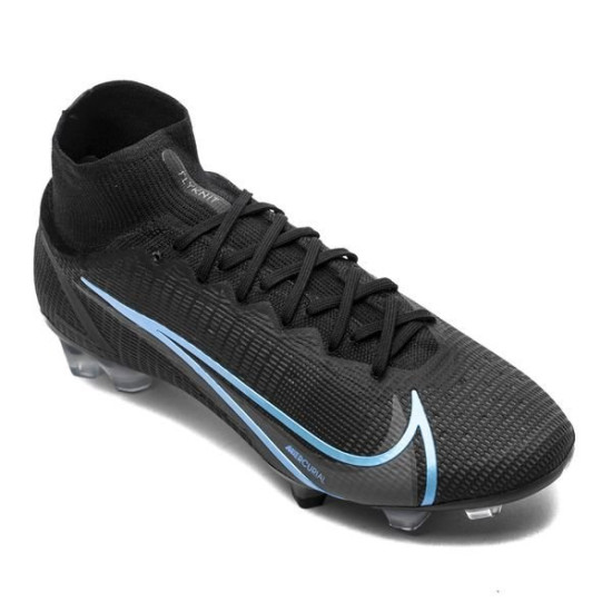 Sepatu Bola Nike Mercurial Superfly 8 Elite FG Renew Black Iron Grey CV0958-004