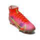 Sepatu Bola Nike Mercurial Superfly 8 Elite FG Spectrum Bright Crimson Metallic Silver CV0958-600