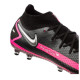 Sepatu Bola Nike Phantom GT Elite DF AG PRO Black Metallic Silver Pink Blast CW6592-006