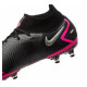 Sepatu Bola Nike Phantom GT Elite DF AG PRO Black Metallic Silver Pink Blast CW6592-006