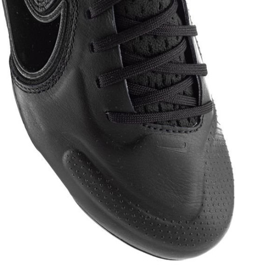 Sepatu Bola Nike Tiempo Legend 9 Elite FG Shadow Black Dark Smoke Grey Summit White CZ8482-001