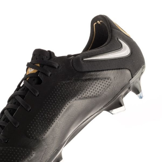 Sepatu Bola Nike Tiempo Legend 9 Elite FG Shadow Black Gold CZ8482-007