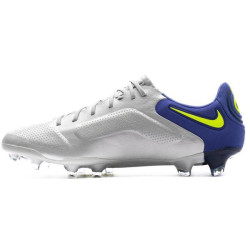 Sepatu Bola Nike Tiempo Legend 9 Elite FG Recharge Grey Fog Volt Sapphire CZ8482-075