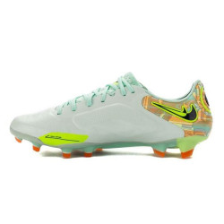 Sepatu Bola Nike Tiempo Legend 9 Elite FG Bonded Green Blackened Blue Total Orange CZ8482-343