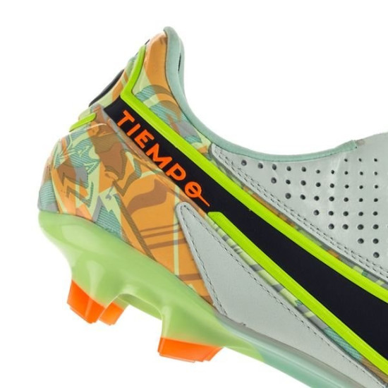 Sepatu Bola Nike Tiempo Legend 9 Elite FG Bonded Green Blackened Blue Total Orange CZ8482-343