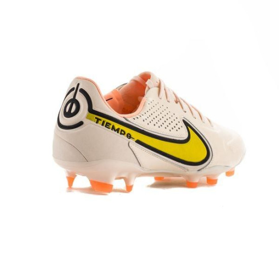 Sepatu Bola Nike Tiempo Legend 9 Elite FG Lucent Guava Ice Yellow Strike Sunset Glow CZ8482-800