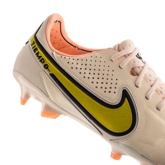 Sepatu Bola Nike Tiempo Legend 9 Elite FG Lucent Guava Ice Yellow Strike Sunset Glow CZ8482-800