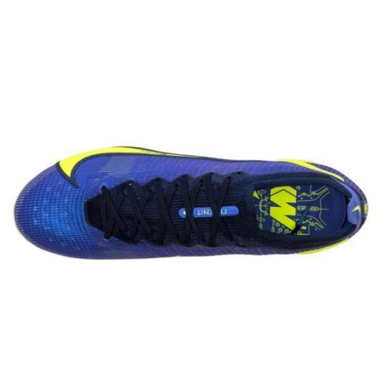 Sepatu Bola Nike Mercurial Vapor 14 Elite AG PRO Recharge Sapphire Volt Blue Void CZ8717-574