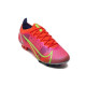 Sepatu Bola Nike Mercurial Vapor 14 Elite AG PRO Spectrum Bright Crimson Metallic Silver CZ8717-600