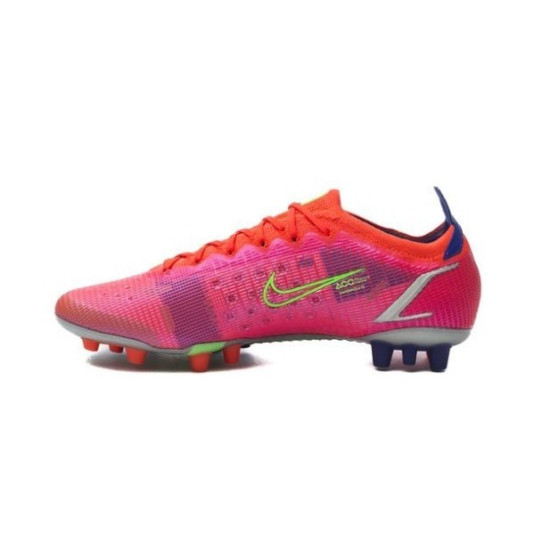 Sepatu Bola Nike Mercurial Vapor 14 Elite AG PRO Spectrum Bright Crimson Metallic Silver CZ8717-600