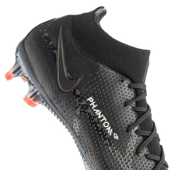 Sepatu Bola Nike Phantom GT 2 Elite DF FG Shadow Black Dark Smoke Grey Summit White CZ9889-001