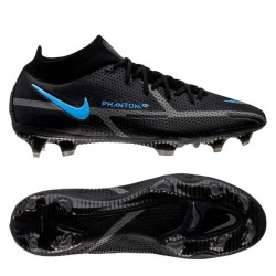 Sepatu Bola Nike Phantom GT 2 Elite DF FG Renew Black Iron Grey CZ9889-004