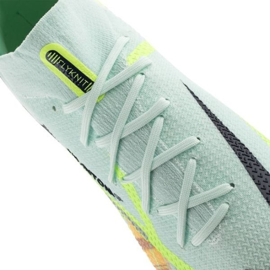 Sepatu Bola Nike Phantom GT 2 Elite DF FG Bonded Barely Green Blackened Blue Ghost Green CZ9889-343