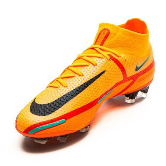 Sepatu Bola Nike Phantom GT 2 Elite DF FG Blueprint Laser Orange Black Total Orange CZ9889-808