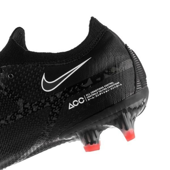 Sepatu Bola Nike Phantom GT 2 Elite FG Shadow Black Dark Smoke Grey Summit White CZ9890-001