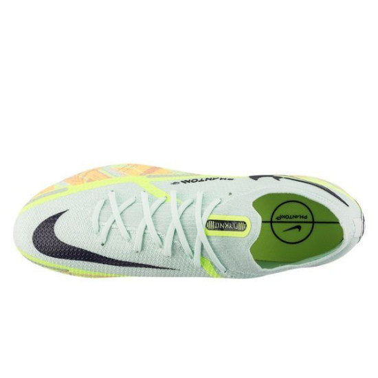 Sepatu Bola Nike Phantom GT 2 Elite FG Bonded Barely Green Blackened Blue Ghost Green CZ9890-343